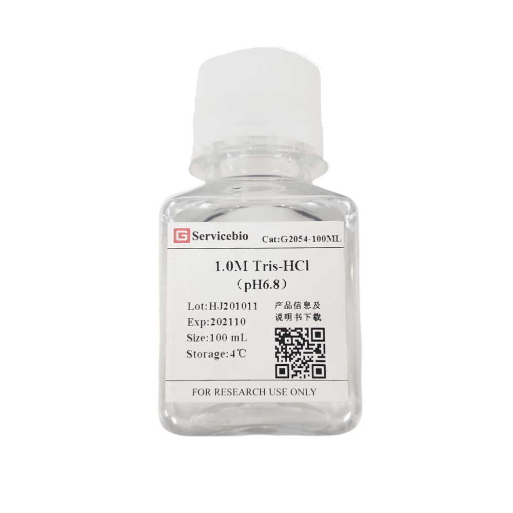 G2054-500ML 500ml 1 M Tris-HCl pH 6.8 for Concentration Gel Configuration