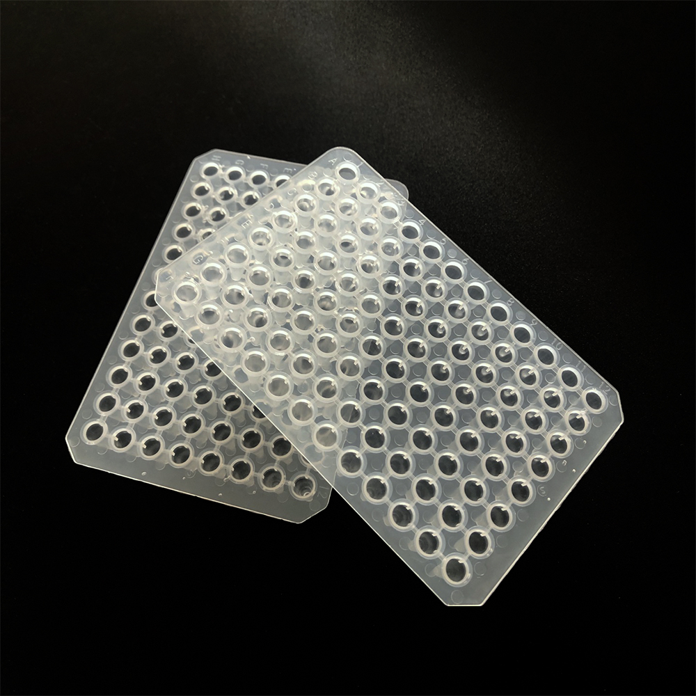 Polypropylene Compatible 96-well 0.1ml PCR Plate with Film