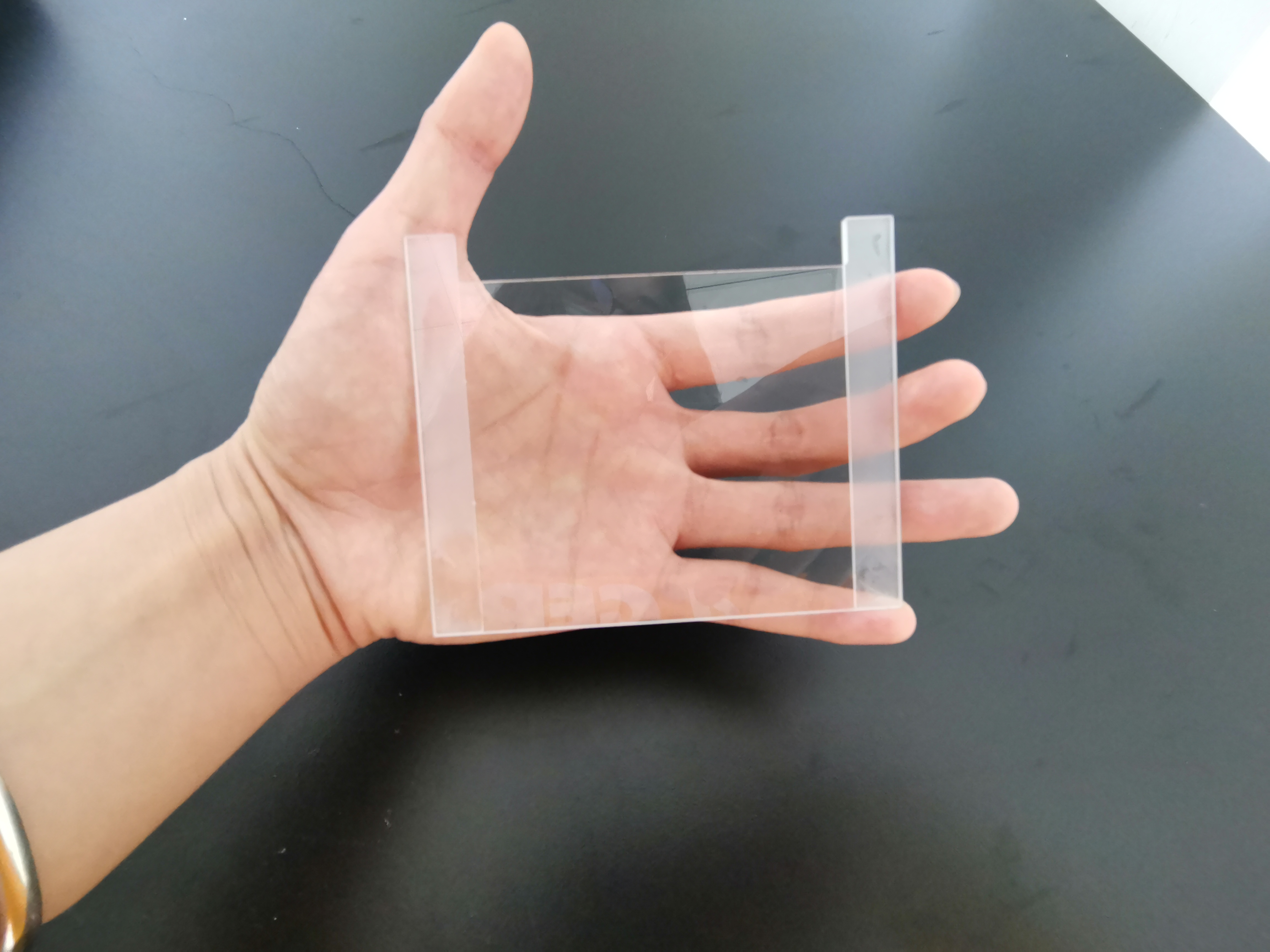 Western Blot Gel Electrophoresis Glass plate 1.5mm Concave Plate Fit
